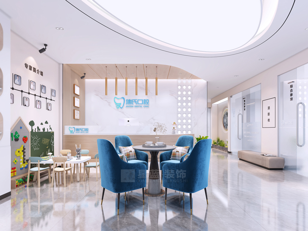 口腔门诊装修需体现创新性和艺术感|郑州口腔诊所设计
